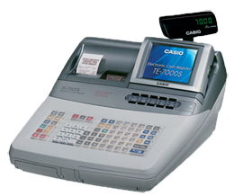 casio te7000 register